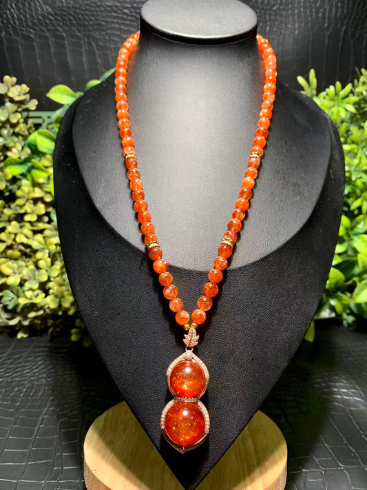 阿魯沙金太陽吊飾組